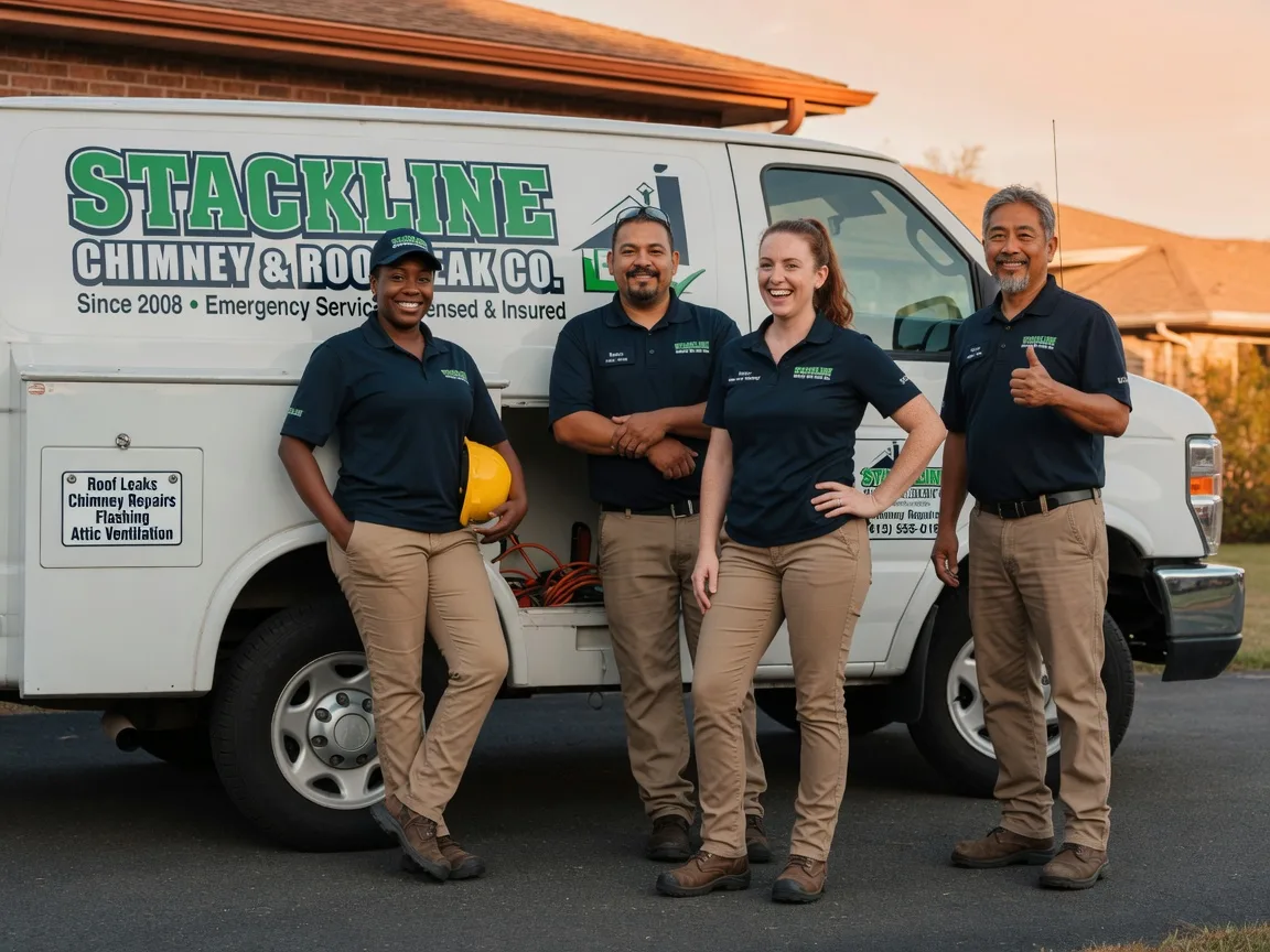 Chimney flashing repair company in Edgerton, WI